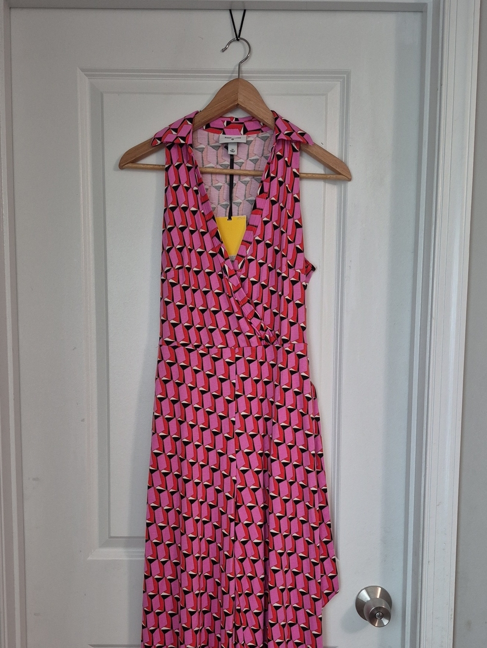 Diane Von Furstenberg * Geo-Print Jumpsuit